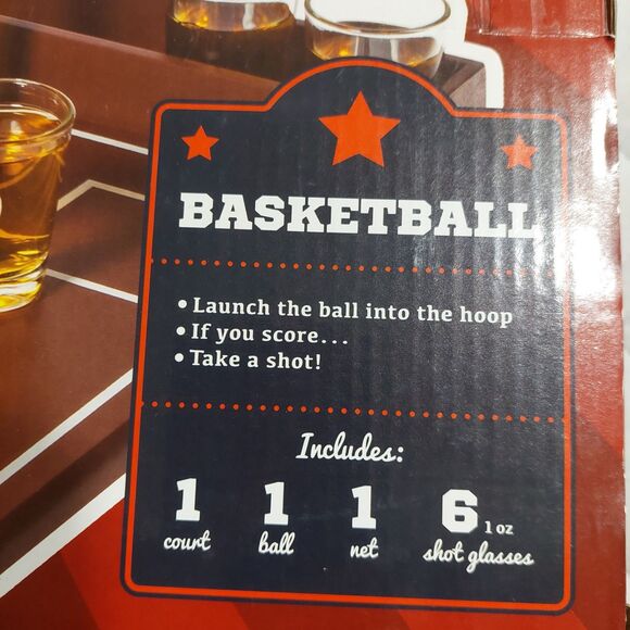 Basketball game for interior and exterior, chupito glass,gift for children,adult - Picture 7 of 10